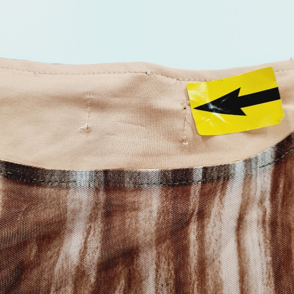 Superdown Bojana bodysuit in Brown - Picture 8 of 14